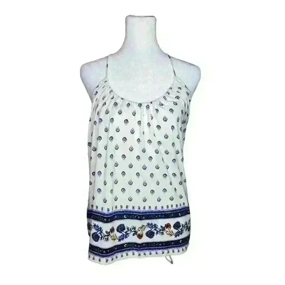 Old Navy Tops - Old Navy women's sleeveless floral blouse white size small